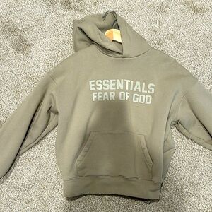 Essentials Fear of God hoddie kids size 12